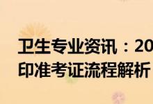 卫生专业资讯：2022云南省卫生职业考试打印准考证流程解析