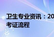 卫生专业资讯：2022福建卫生资格证打印准考证流程