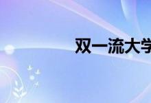 双一流大学热度不断攀升