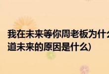 我在未来等你周老板为什么知道未来(我在未来等你周老板知道未来的原因是什么)