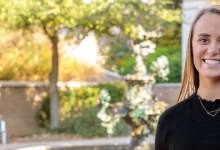 Mallory Dixon在麦迪逊的威斯康星大学打了四年的排球