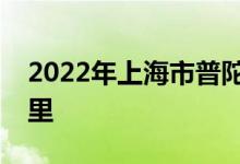 2022年上海市普陀区绿洲幼儿园的地址在哪里