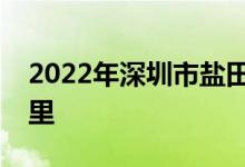 2022年深圳市盐田区机关幼儿园的地址在哪里