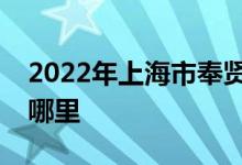2022年上海市奉贤区解放路幼儿园的地址在哪里