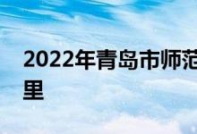 2022年青岛市师范学校附属小学的地址在哪里