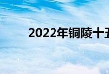 2022年铜陵十五中学的地址在哪里