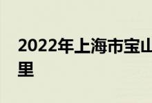 2022年上海市宝山区荷露幼儿园的地址在哪里