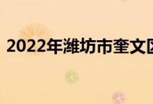 2022年潍坊市奎文区先锋小学的地址在哪里