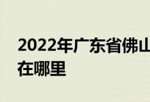 2022年广东省佛山市顺德区桂洲中学的地址在哪里