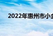 2022年惠州市小金口中学的地址在哪里