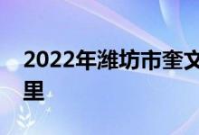 2022年潍坊市奎文区胜利东小学的地址在哪里