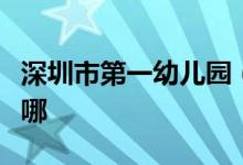 深圳市第一幼儿园（深圳机关一幼）的地址在哪