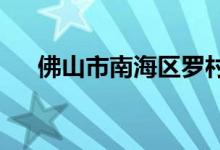 佛山市南海区罗村高级中学的地址在哪