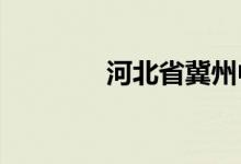 河北省冀州中学的地址在哪