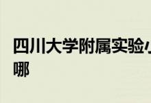 四川大学附属实验小学（川大附小）的地址在哪