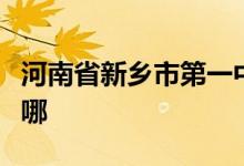 河南省新乡市第一中学（新乡一中）的地址在哪