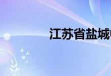 江苏省盐城中学的地址在哪