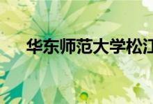 华东师范大学松江实验中学的地址在哪