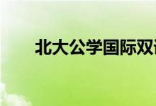 北大公学国际双语幼儿园的地址在哪