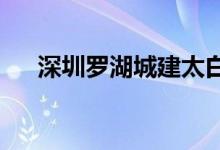 深圳罗湖城建太白居幼儿园的地址在哪