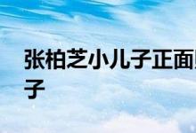 张柏芝小儿子正面照 张柏芝小儿子长什么样子