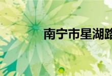南宁市星湖路小学的地址在哪