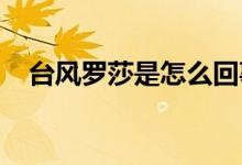 台风罗莎是怎么回事这是今年第几号台风