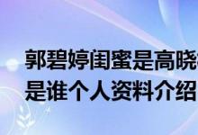 郭碧婷闺蜜是高晓松前妻 高晓松前妻夕又米是谁个人资料介绍