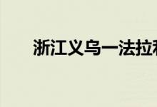 浙江义乌一法拉利撞上飞机 具体详情
