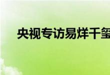 央视专访易烊千玺 央视为何对他做专访