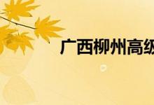 广西柳州高级中学的地址在哪
