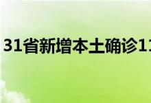 31省新增本土确诊115例:河北90例 具体详情
