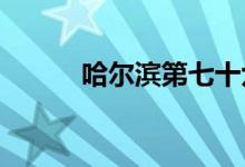 哈尔滨第七十六中学的地址在哪