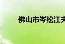 佛山市岑松江夫人小学的地址在哪