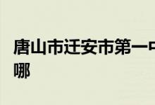 唐山市迁安市第一中学（迁安一中）的地址在哪