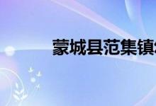 蒙城县范集镇幼儿园的地址在哪