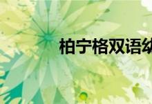 柏宁格双语幼儿园的地址在哪