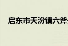 启东市天汾镇六斧头村幼儿园的地址在哪