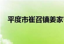平度市崔召镇姜家屯村幼儿园的地址在哪