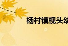 杨村镇枧头幼儿园的地址在哪