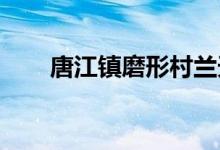 唐江镇磨形村兰天幼儿园的地址在哪