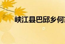 峡江县巴邱乡何家幼儿园的地址在哪