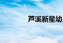 芦溪新星幼儿园的地址在哪