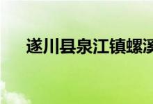 遂川县泉江镇螺溪村幼儿园的地址在哪