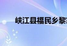 峡江县福民乡黎家幼儿园的地址在哪