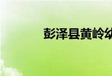 彭泽县黄岭幼儿园的地址在哪