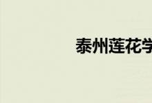 泰州莲花学校的地址在哪