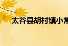 太谷县胡村镇小常村幼儿园的地址在哪