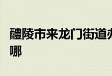 醴陵市来龙门街道办事处文庙幼儿园的地址在哪