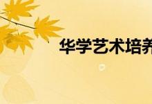 华学艺术培养中心的地址在哪